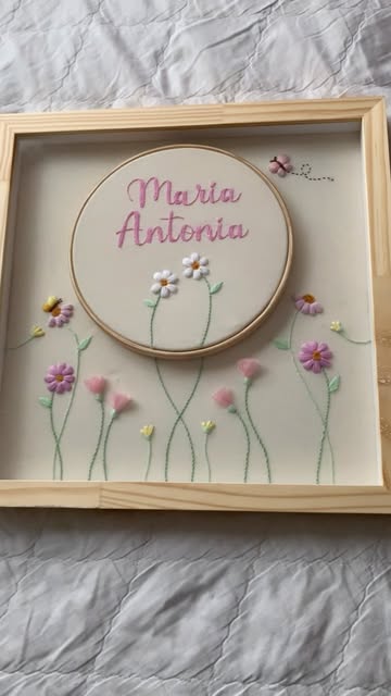 Maria Antônia — quadro floral